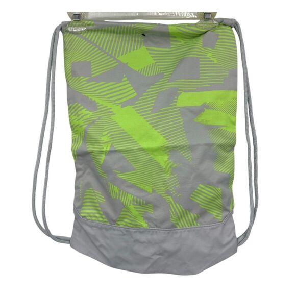 Nike Drawstring Backpack neon Water Bottle cinch top graphic print - Picture 3 of 9